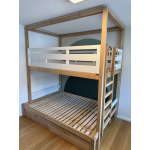 Etagenbett aus Buche  Individuell nach Kundenwunsch